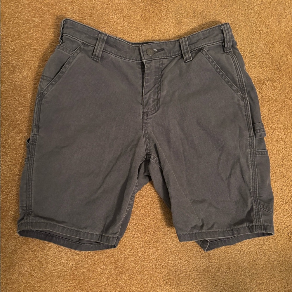 Carhartt loose fit rugged flex canvas shorts